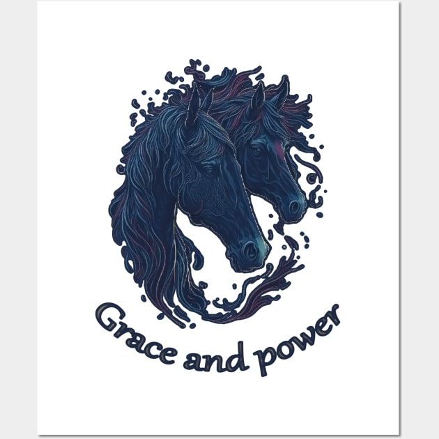 Grace and power, horse Wall Art by ElArrogante